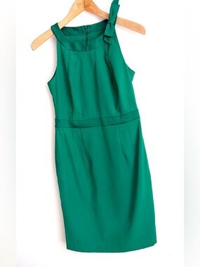 Emerald Green - Bow Shoulder - Cocktail Dress - P/S